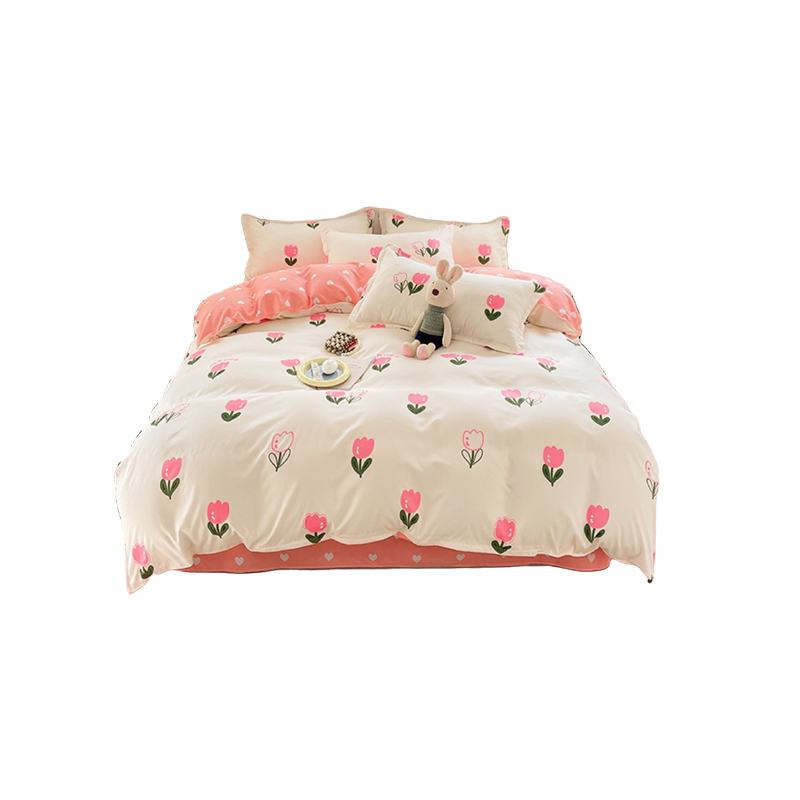 蓝若亭 LRT-FJ0001Y 四件套-小郁金200*230cm（单位：套） 自然色