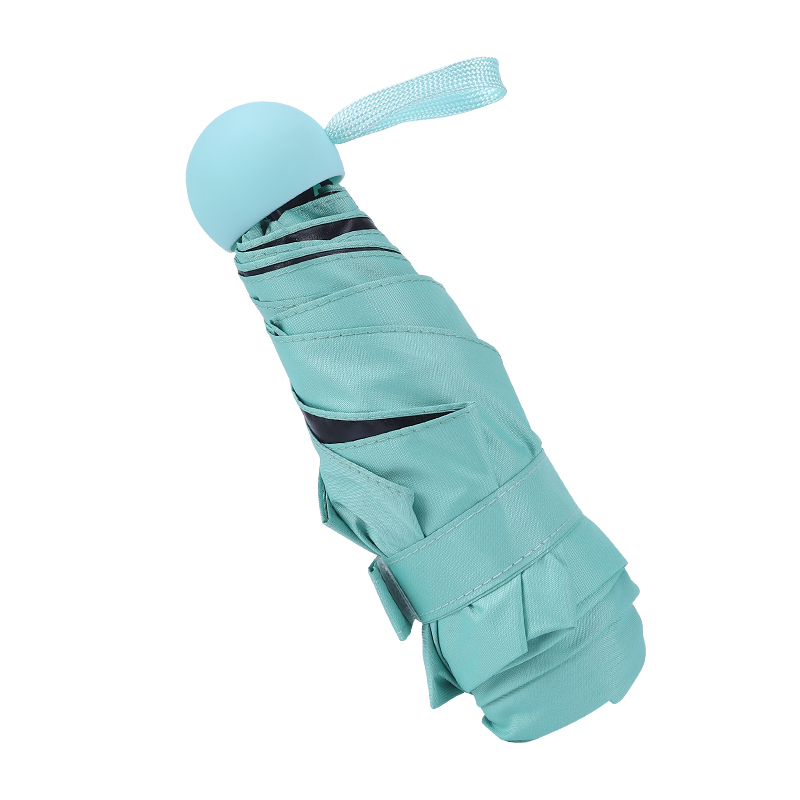 爱车屋（ICAROOM）五折伞D-3031(单位：把） 浅绿色