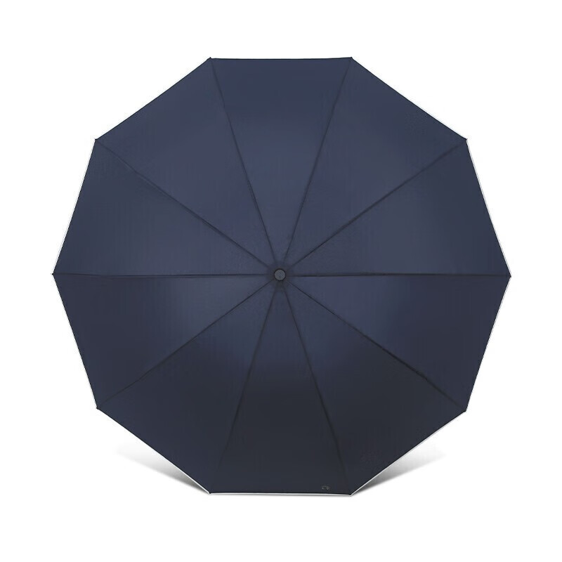 天堂【30845EYZ】 全钢雨伞三折夜光伞61cm*10k-/把 岩石蓝