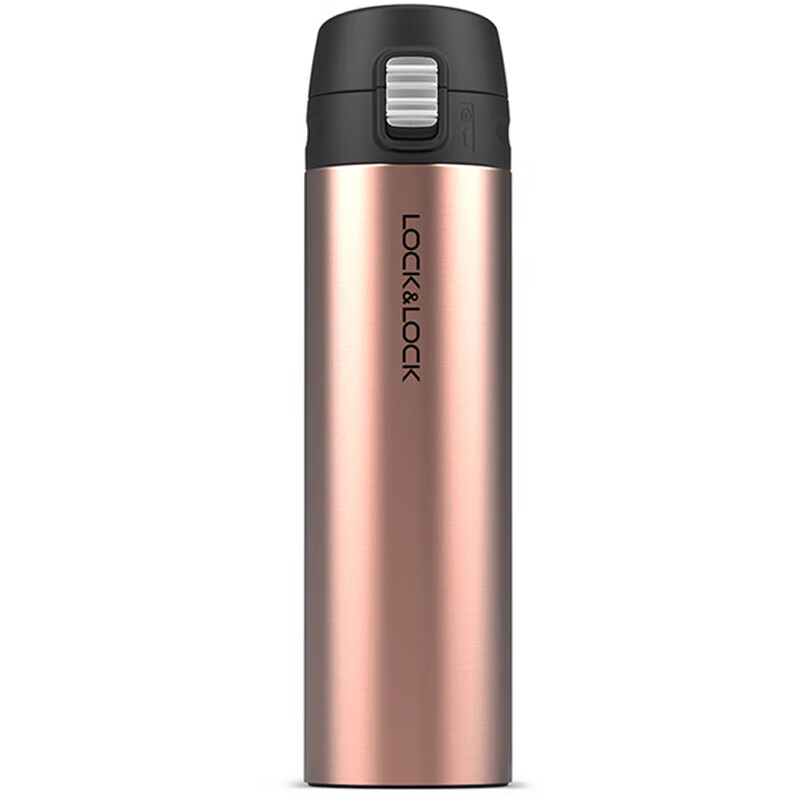 乐扣乐扣（LOCK&LOCK）缤纷弹跳盖马克杯390ML LHC3222 GPK-OCH 单位：个 粉色单杯