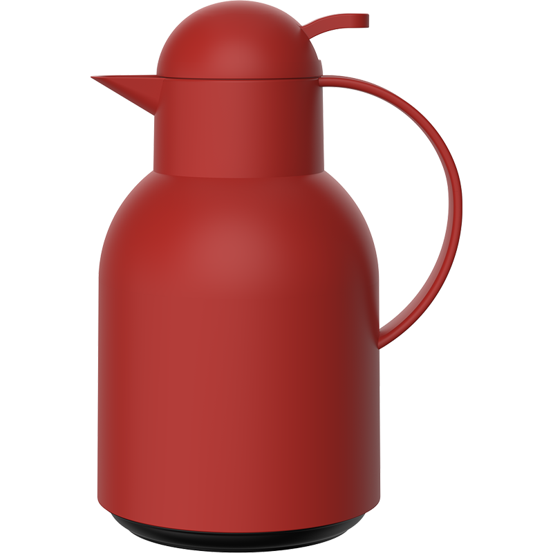 乐唯诗  乐圆焖茶壶 YMCH/L1 1000ml 红色（单位：只）