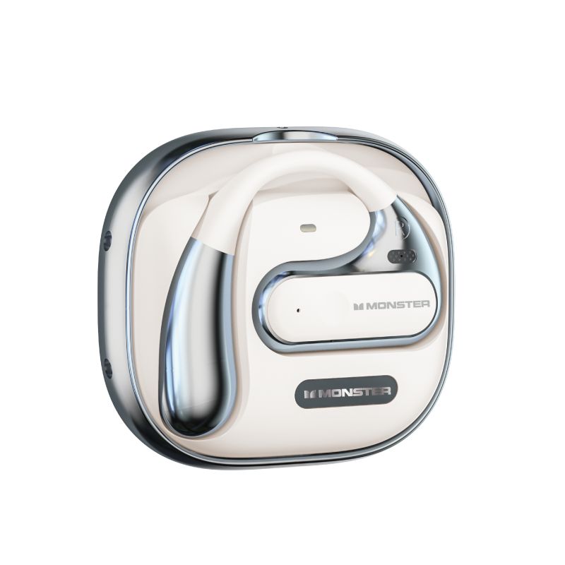 魔声Monster Open Ear AC320蓝牙耳机MH22196（单位：副） 皓月银