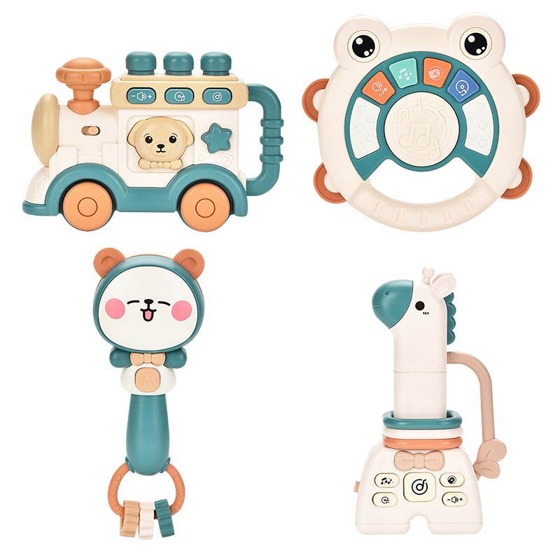 婴侍卫（BBG） 婴儿安抚套装4件套 NO.96112（单位：套） 混色