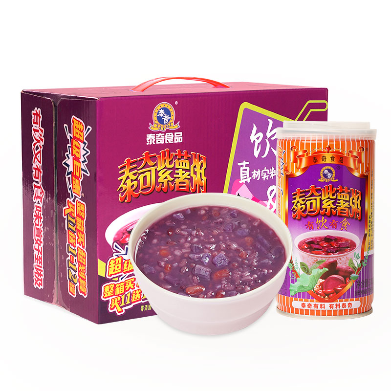 泰奇紫薯粥370g*12（单位：提） 紫色