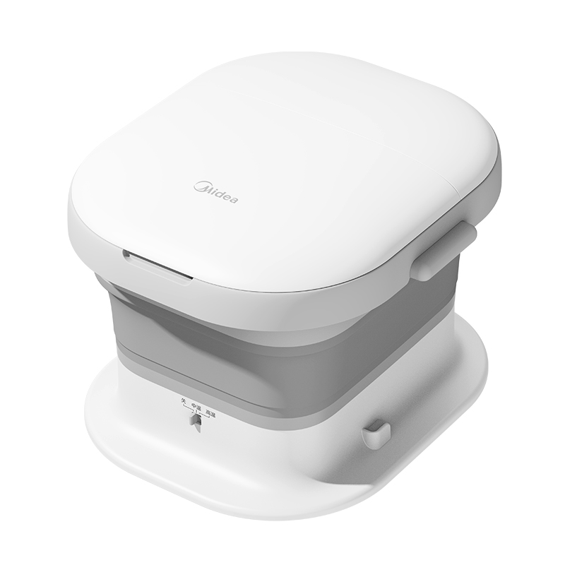 美的（Midea）泡脚桶足浴盆 800W全自动按摩洗脚盆 ZS108（单位：台） 白色
