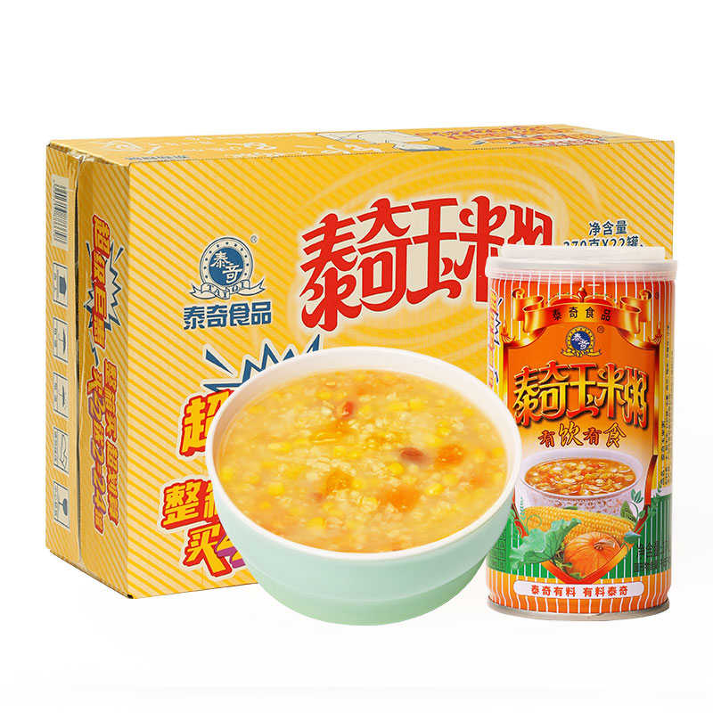 泰奇玉米粥370g*24(单位：箱） 橙色