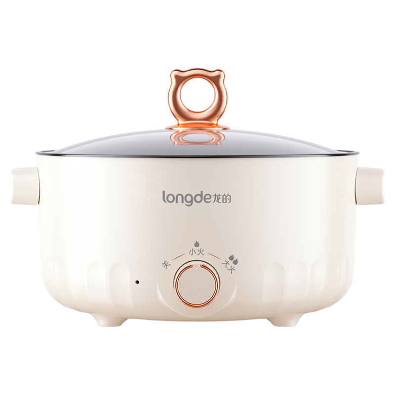 龙的（Longde） 电火锅 LD-HG313G 3L 白色（单位：台）