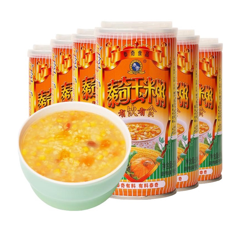 泰奇玉米粥370g*6（单位：组） 黄色