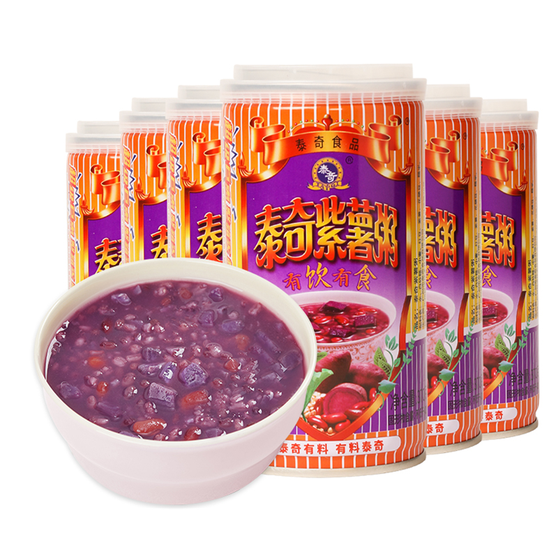 泰奇紫薯粥370g*6 瓶/组 紫色