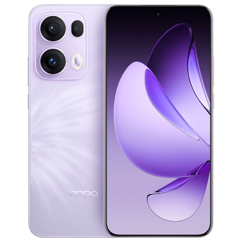 oppo Reno13 Pro 超美小直屏 AI高清实况照片 IP69满级防水 双芯抢网 5G拍照手机（单位：台） 蝶蝶紫 12G+256G