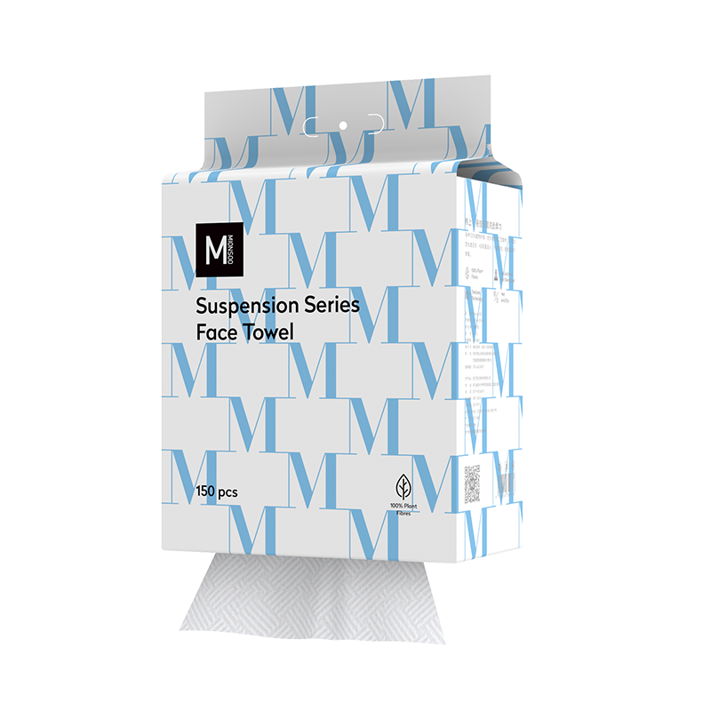 棉上 &middot;悬挂双面洗脸巾（软包） M1033 150抽/提*1提 混色（单位：提）