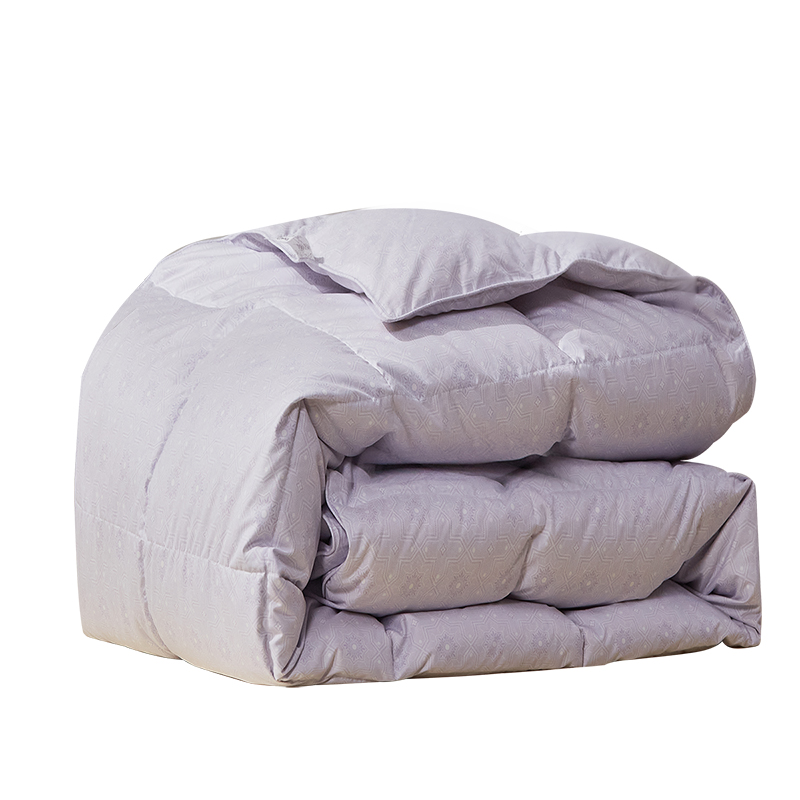 富安娜奇遇花园鹅绒冬厚被1100g/ 230*229cm（单位：床） 紫色