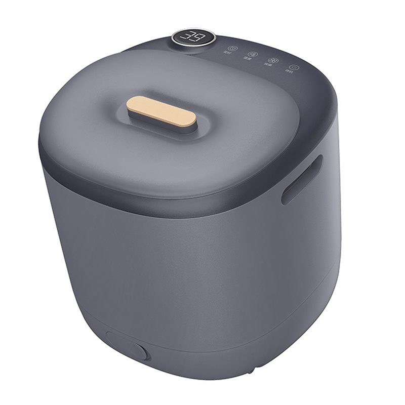 美的（Midea）泡脚桶足浴盆 500W全自动按摩洗脚盆 ZL1（单位：台） 黑色