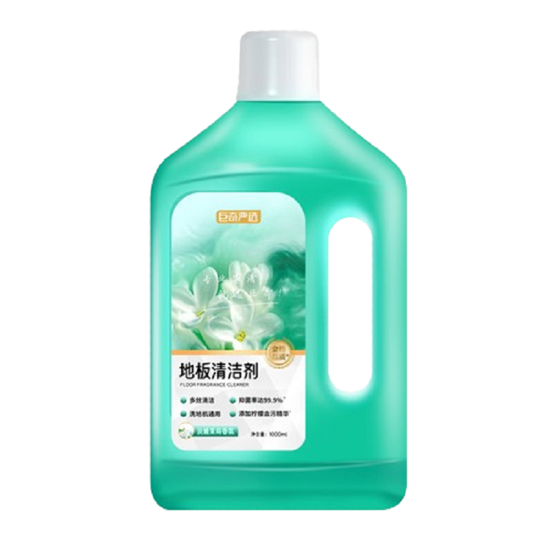 巨奇（JUQI）地板清洁剂（单位：瓶） 绿色茉莉味1000ml*1瓶