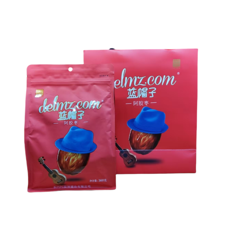东阿阿胶蓝帽子阿胶枣360g红色（单位：袋） 红色