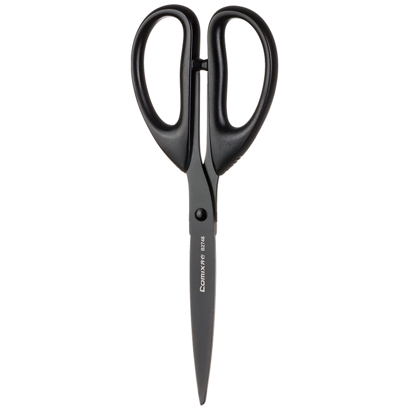 齐心（COMIX） 黑刃B2748 剪刀把 黑色