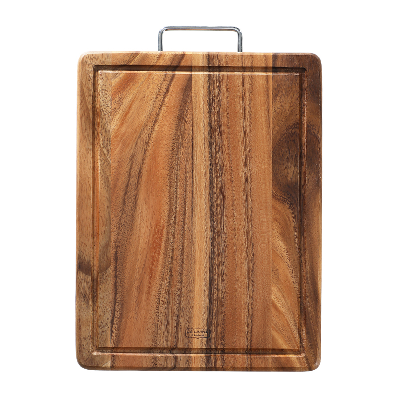 LC LIVING MP50相思木带提手长方菜板大号 50x35x2cm (单位：个） 原木色