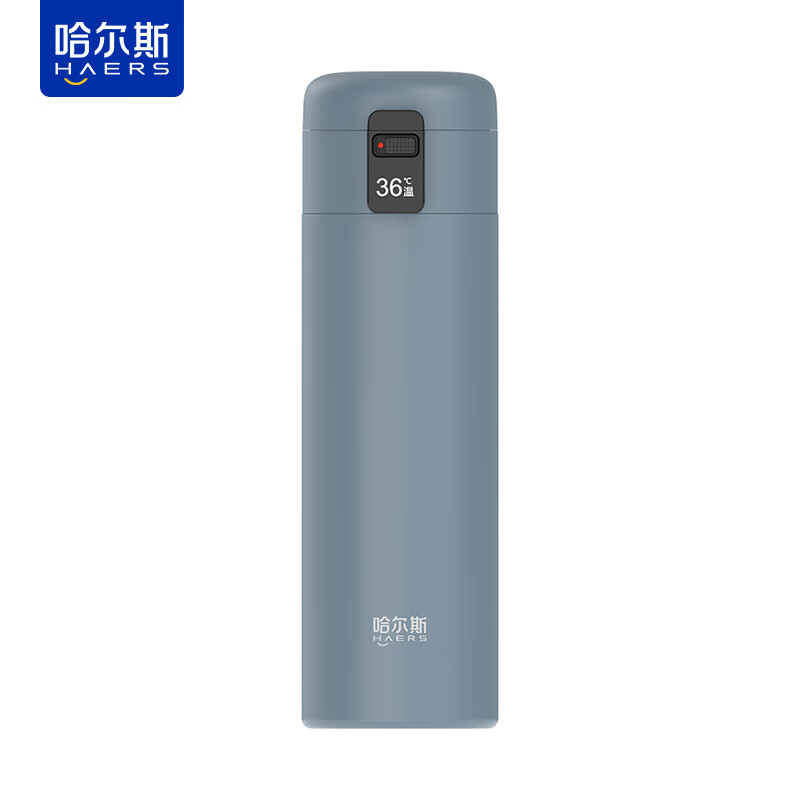 华为智选哈尔斯智能水杯 弹盖款(升级版) HDM-450-16商务蓝420ML 单位：个 蓝色