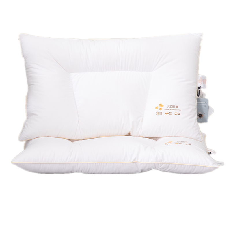 多喜爱(Dohia）-全棉抗菌大豆定型对枕 115020006530560 70*45cm*2（单位：对） 白色
