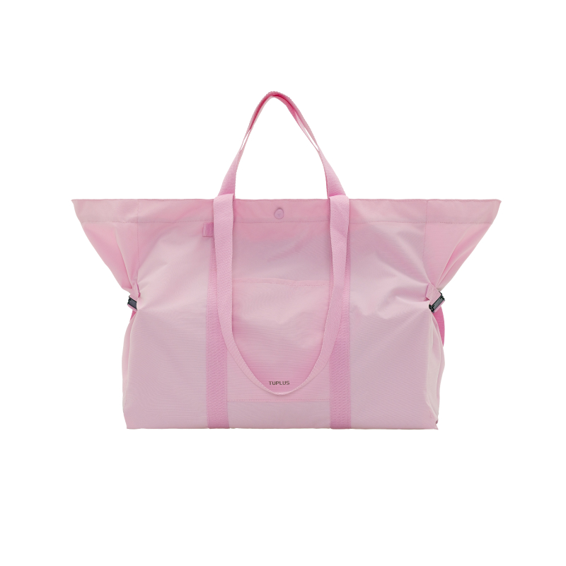 途加TUPLUS轻旅系列扩容可折叠旅行包单肩包手提包蛋卷包（单位:个） 糖果粉