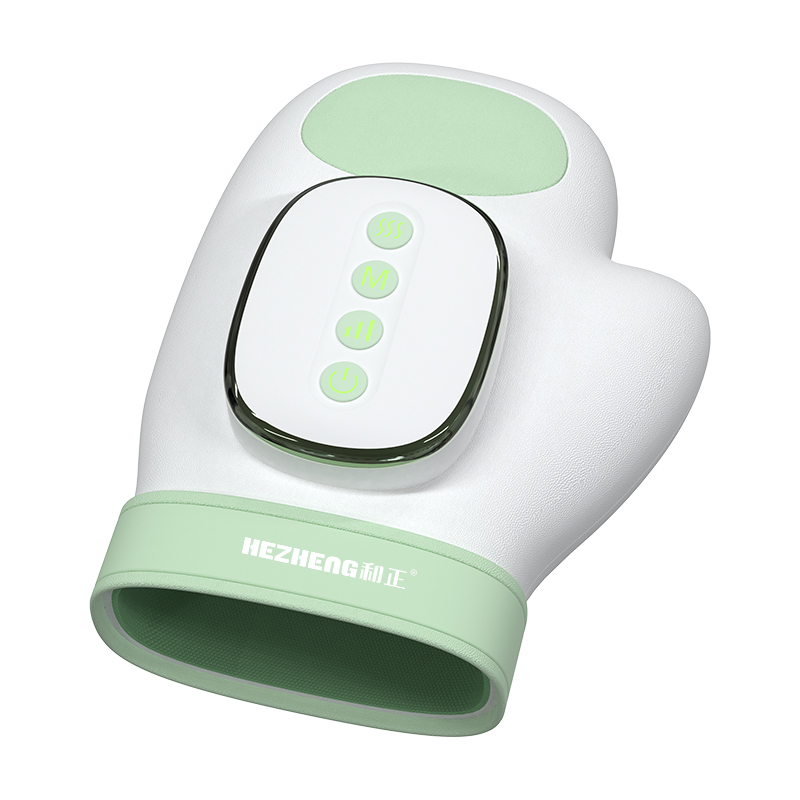 和正（HEZHENG）手部按摩器 揉捏热敷放松器手掌按摩仪 分区分指全掌手腕手关节热敷HZ-M2（单位：台） 薄荷绿