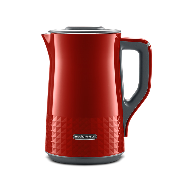 摩飞电器（Morphyrichards）双层电热水壶MR6071（单位：台） 红色