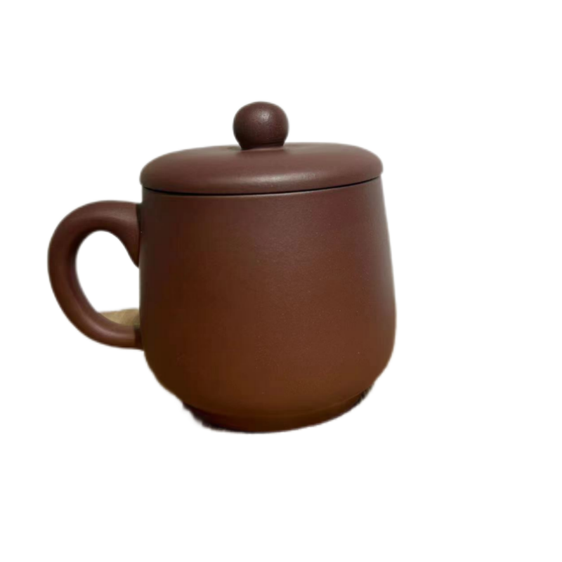 竹贵  紫砂贵朴杯  ZG-GPB  原矿底槽清    410ml （单位：个） 红褐色