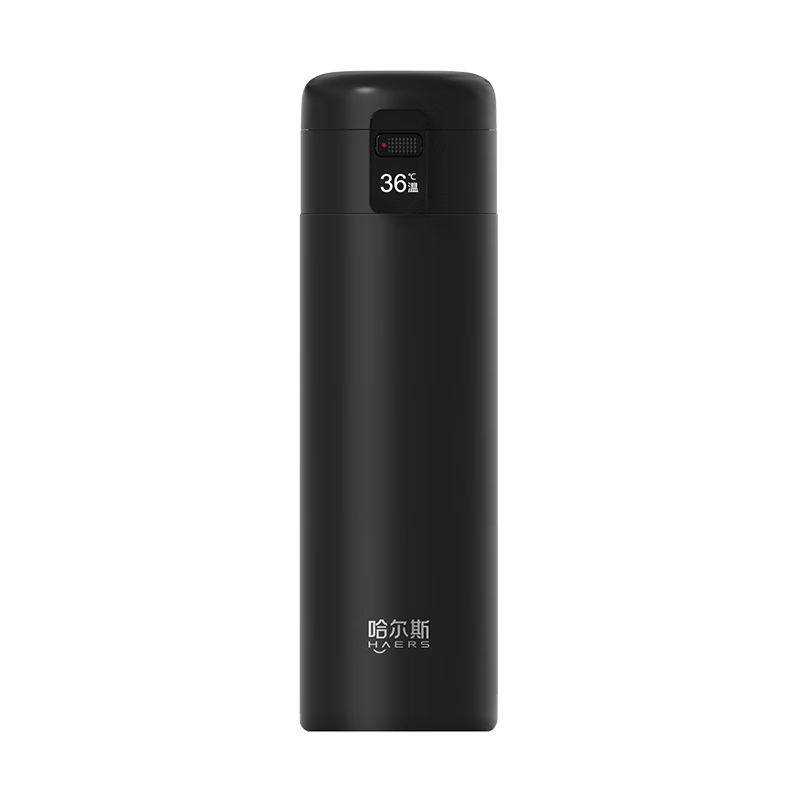 华为智选 哈尔斯智能水杯 弹盖款(升级版)420ML  HDM-450-16（单位：个） 曜石黑