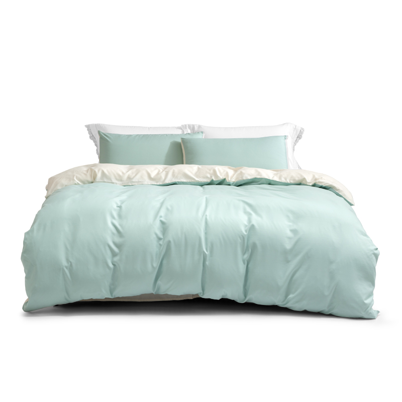 水星家纺床上用品床单被套四件套DH 碧玉妆成 200&times;230cm/套 绿