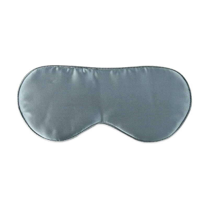 珍视明16姆米真丝刺绣眼罩 雾霾蓝 23*10cm 1套/盒（单位：盒） 蓝色