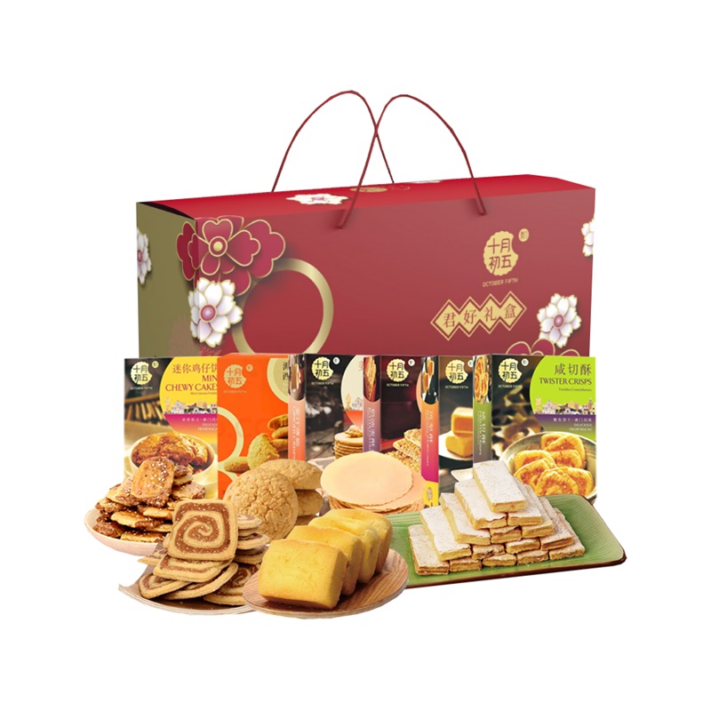 十月初五（OCTOBER FIFTH）君好礼盒569g（单位：盒） 红色