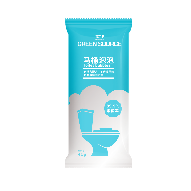 绿之源 Z-1043马桶泡泡40g*5（单位：盒） 蓝色 600g