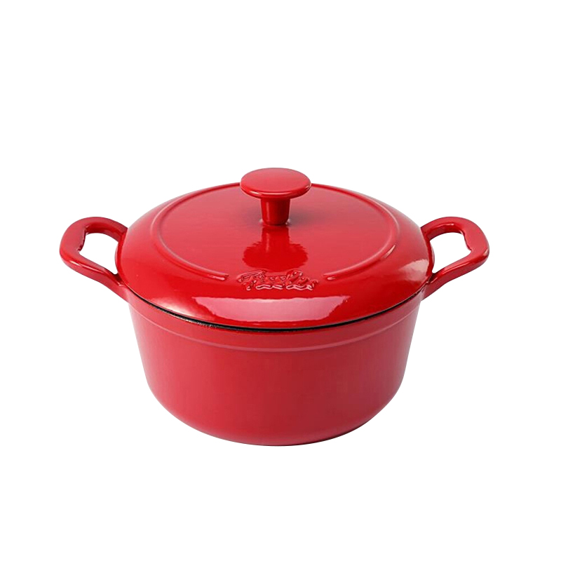 菲仕乐Fissler Calen食色系列24厘米铸铁锅-红 EMP-C242N002R（单位：个） 红色