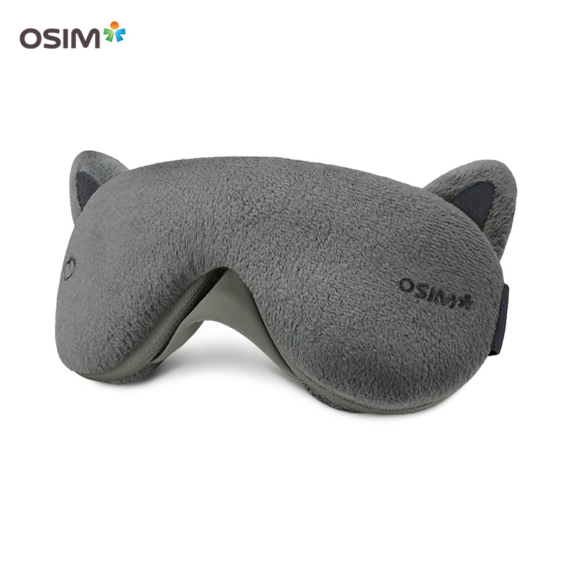 傲胜（OSIM） 护眼仪OS-141 眼部按摩器 眼罩 轻巧无线 轻柔震动按摩 礼物  单位：个 灰色