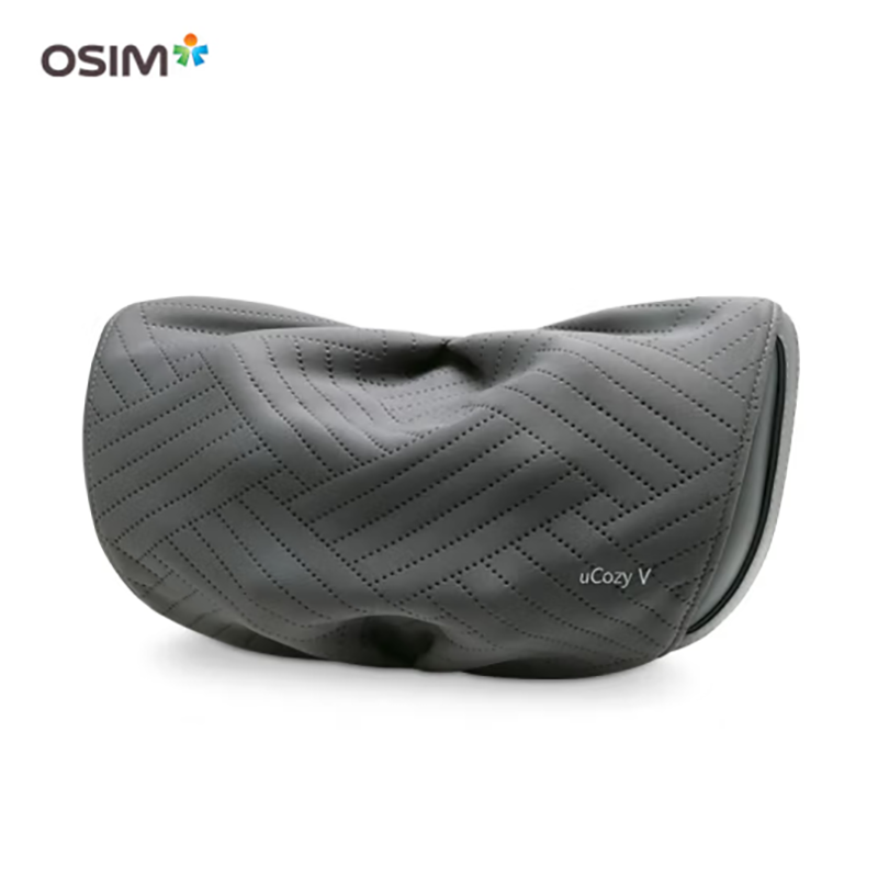 傲胜（OSIM）颈椎按摩器按摩靠枕 V手暖摩枕 OS-2230 多部位揉捏 颈部腰部肩颈按摩仪 热敷 实用礼物礼品 太空灰 单位：个 深灰色