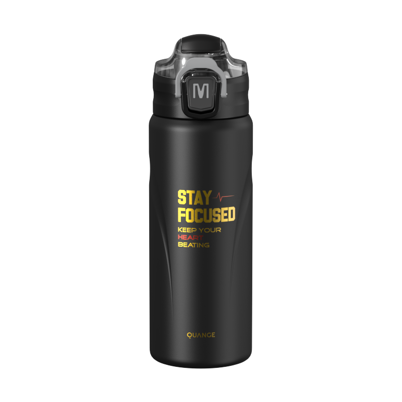 全格（Quange）保温杯BW603-600（600ml）SJ180101（单位：个） 黑色