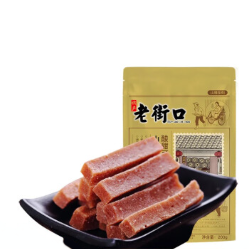 老街口 200g 1袋 山楂条 香槟黄（单位：袋）