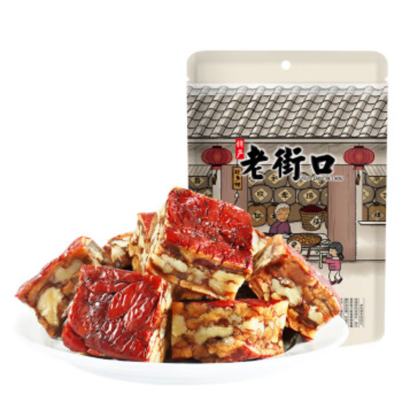 老街口 255g 1袋 枣仁派 灰色（单位：袋）