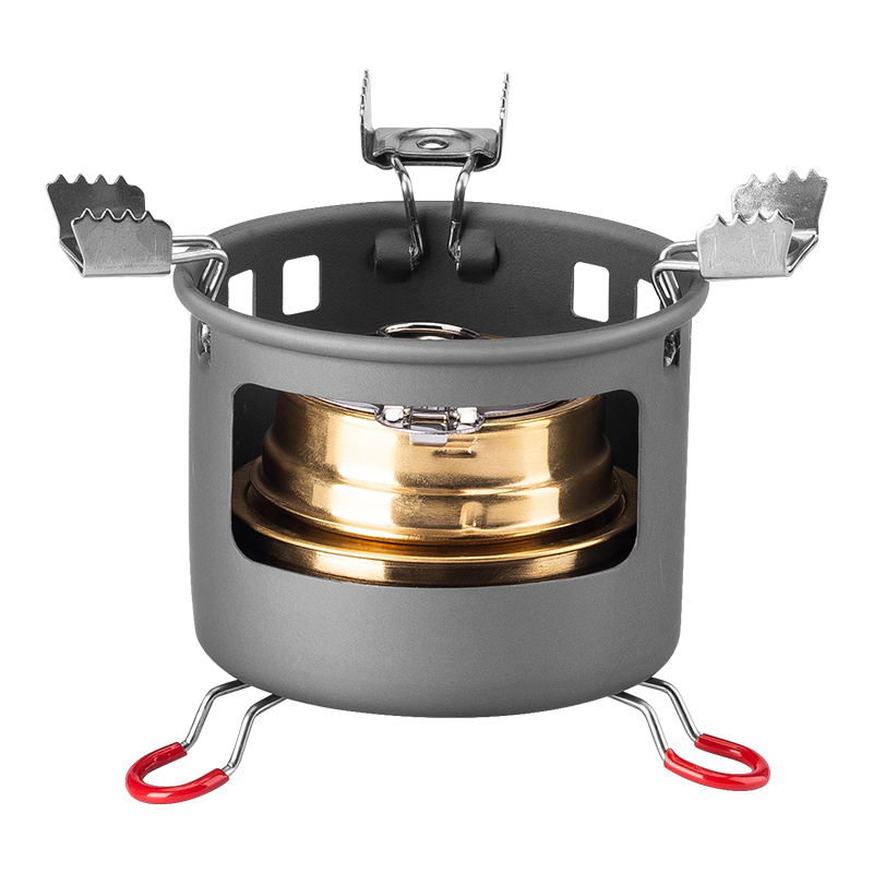 爱路客CS-B13酒精炉户外便携防风加热迷你U悠酒精炉（单位：个） 深空灰