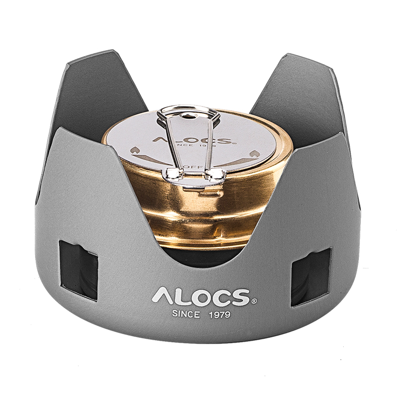 爱路客CS-B02爱路客酒精炉户外便携防风野外加热迷你经典酒精炉（单位：个） 深空灰