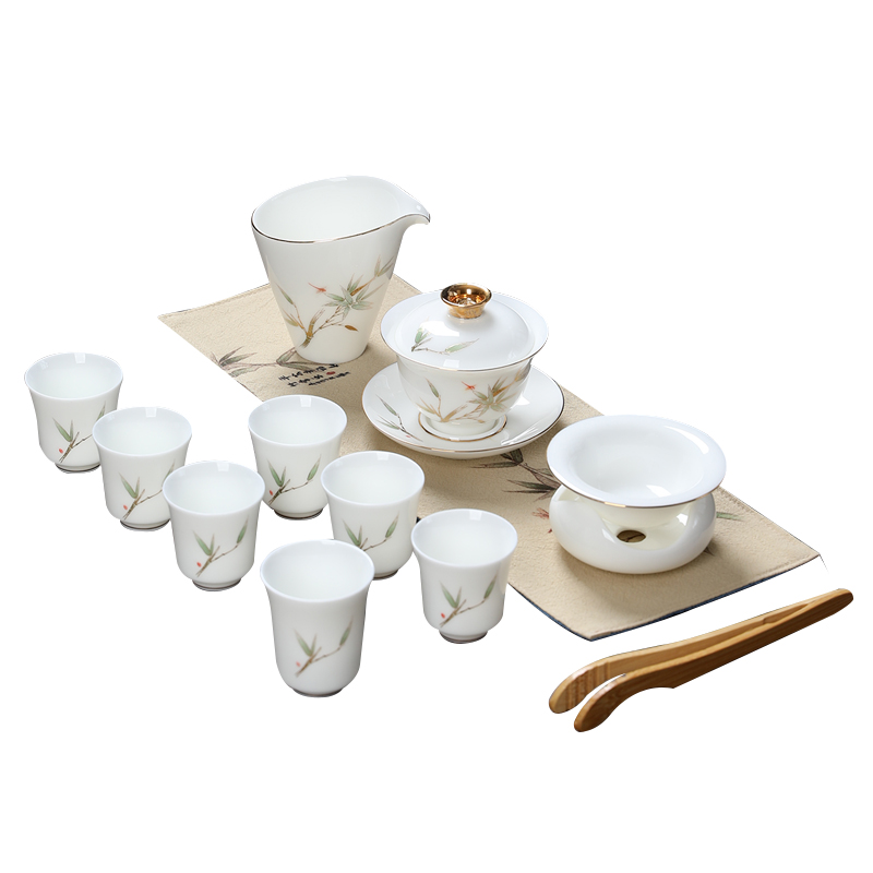 MULTIPOTENT YQ-CFTC-ZTCJ-202110-02 12头  整套茶具知足知雅 混色（单位：套）