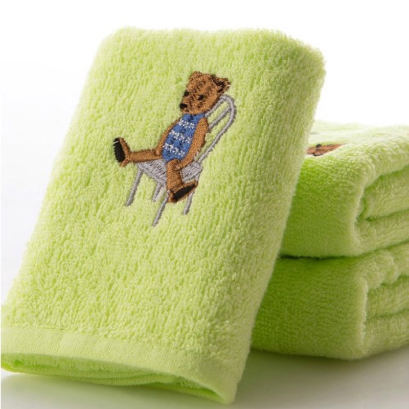 金号毛巾 T1055 50*26cm 纯棉柔软吸水卡通 混色（单位：条）