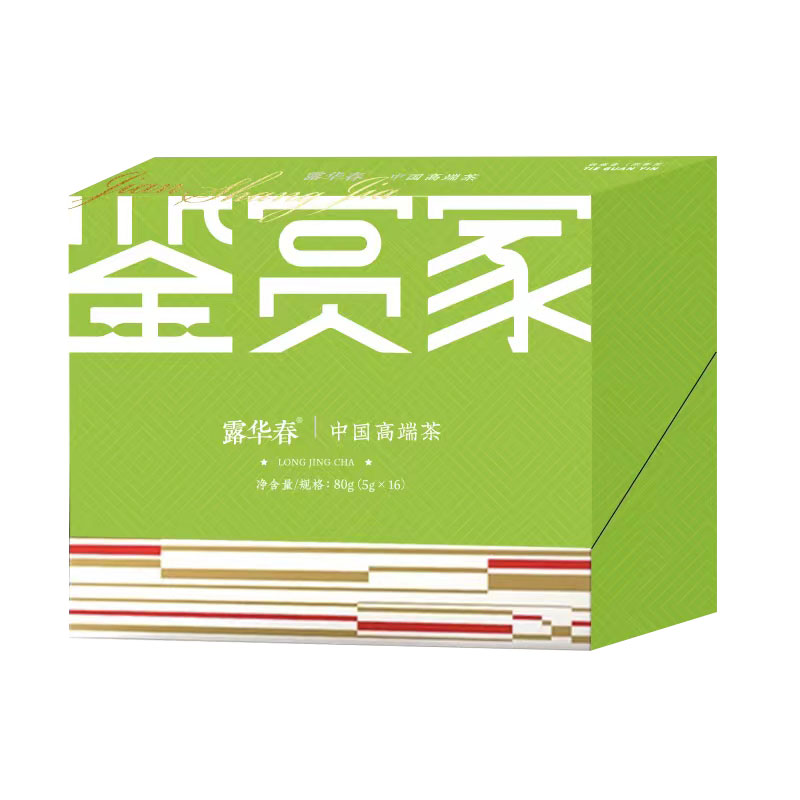 雀牌 鉴赏家.龙井茶 80g 龙井茶 绿色（单位：盒）