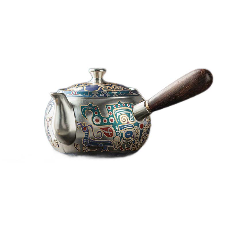 MULTIPOTENT 敦煌侧把壶 500ml 茶壶郑文强作品 混色（单位：个）