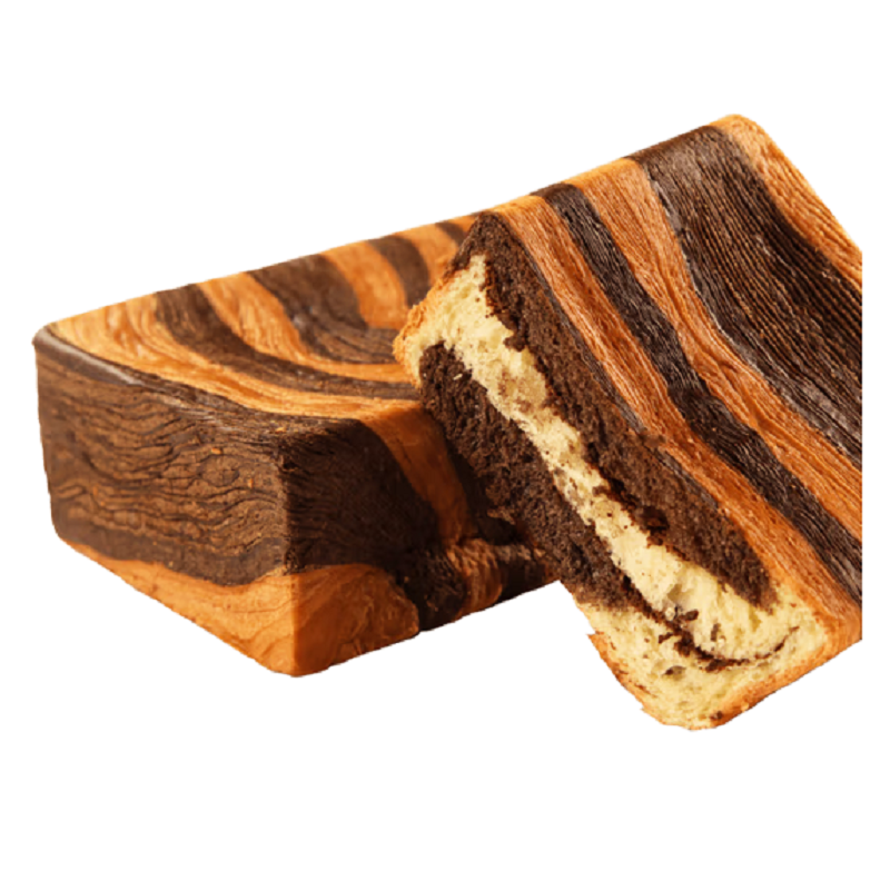 味多美 巧克力金砖面包300g（单位：盒） 拿铁色