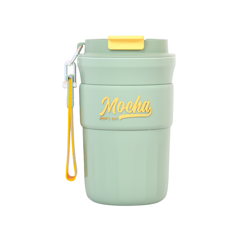 富光（FUGUANG） WFZ1228-420 420ml 保温杯  绿色（单位：只）