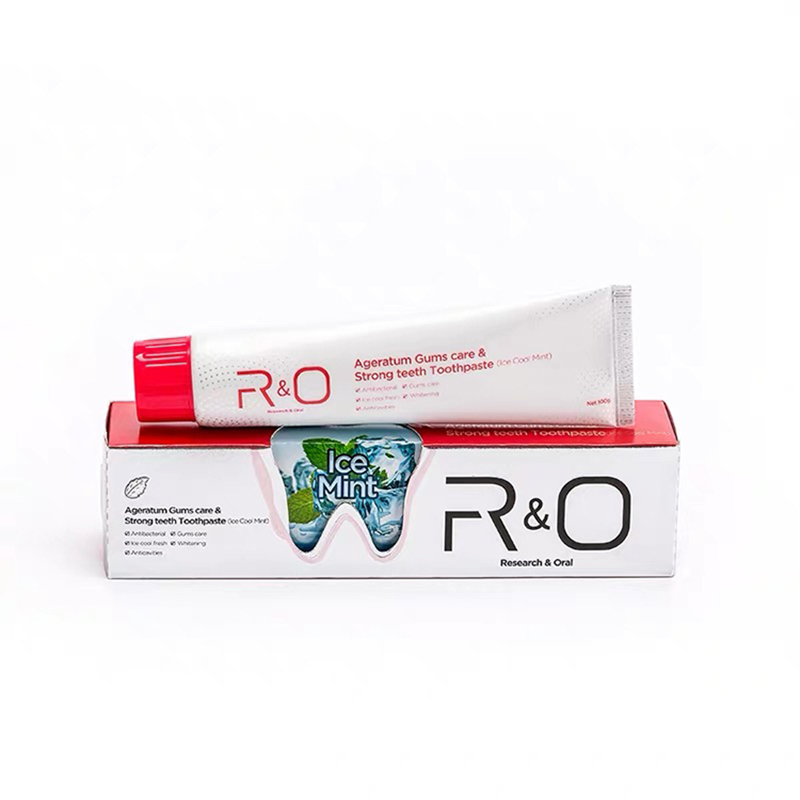 R&O 薄荷冰爽 100g/支 牙膏 玫瑰红色（单位：支）