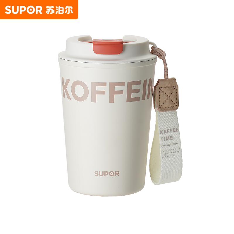 苏泊尔（SUPOR） 保温杯 KCV40AG10 400ml 杏仁白（单位：个）