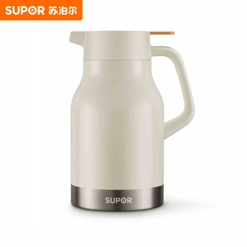 苏泊尔（SUPOR） KCV15BF50 1.5L 保温壶 奶油白（单位：个）
