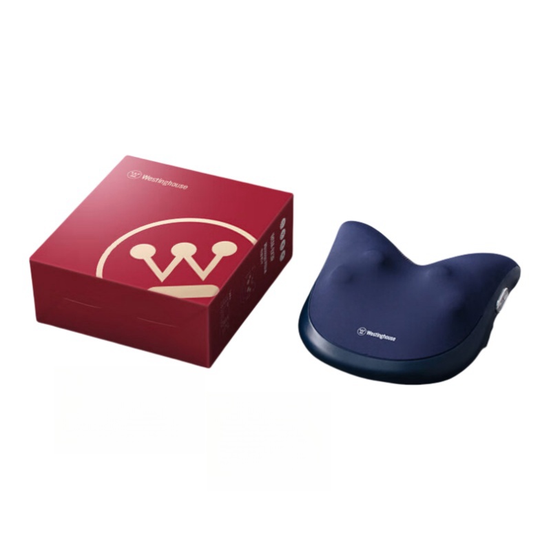 西屋（Westinghouse） WCM-BX3P 2000mAh 仿人手揉捏按摩靠枕 深邃蓝（单位：盒）